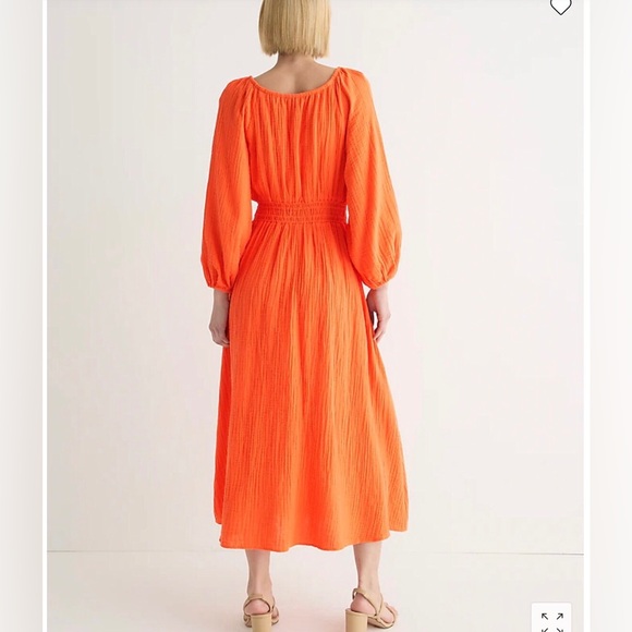 NWT J. Crew Soft Gauze Dress - Picture 4 of 7